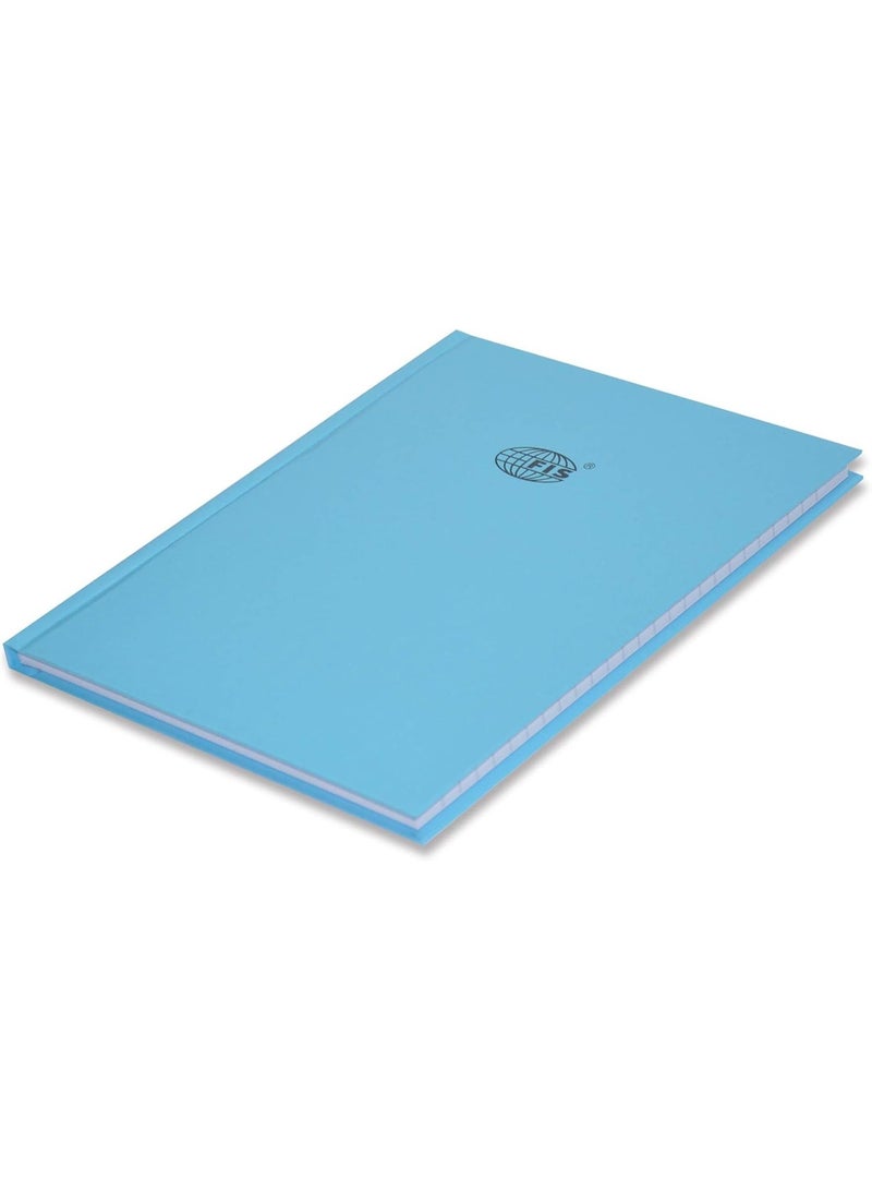 FIS Neon Hard Cover Notebook Single Line 9X7 Inch, 100-Sheets, Turquoise 5-Piece - FSNB97N220 - Image 2